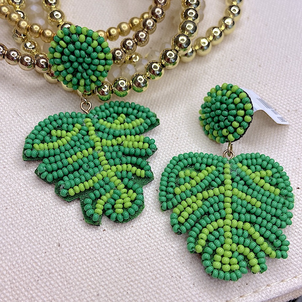 Leaf 🍃 earrings